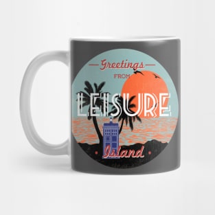 Who on Leisure Island Mug